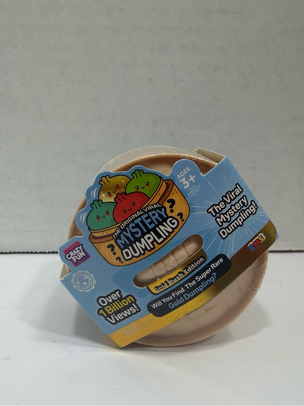RMS Crazy Fun Gold Mini Mystery Dumpling Kids Toy Lot of 4 New